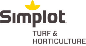 A yellow and black logo for the company emploi turf & horticulture.